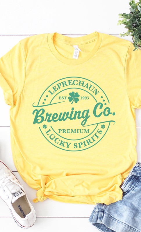 Leprechaun Brewing Co Graphic Tee PLUS