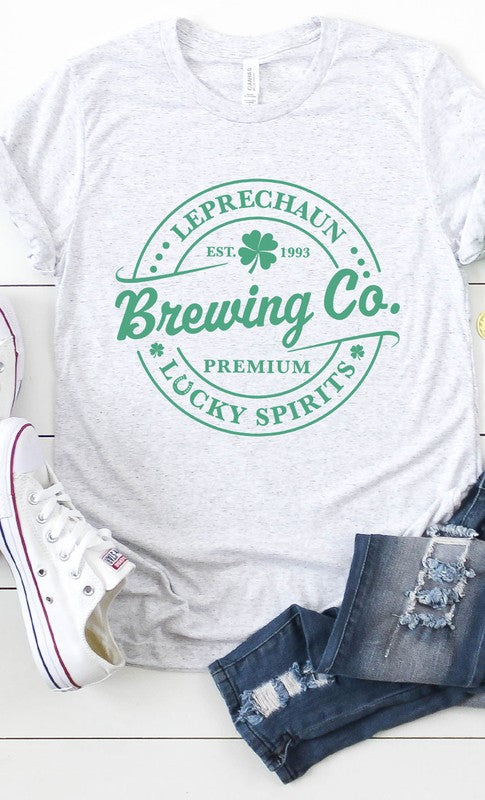 Leprechaun Brewing Co Graphic Tee PLUS