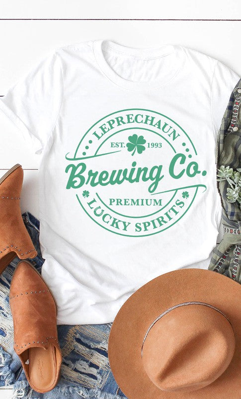 Leprechaun Brewing Co Graphic Tee PLUS