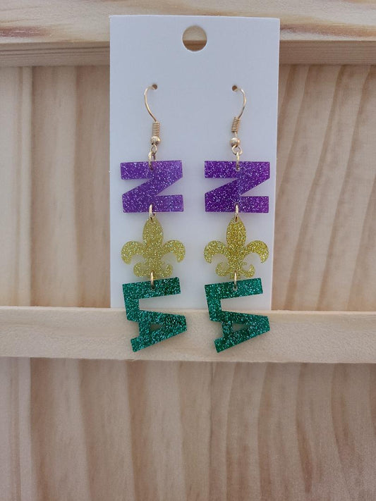 "NOLA" Dangle Earrings