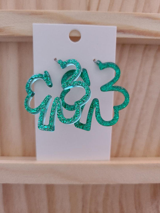 Four Leaf Clover Earrings