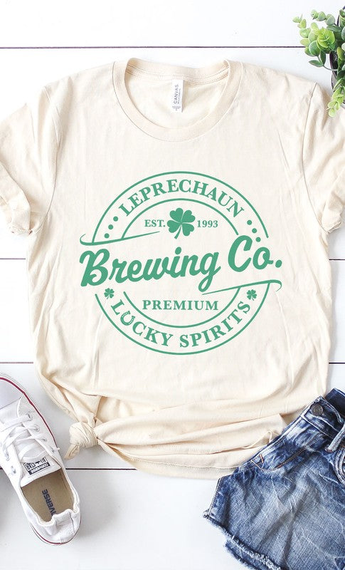 Leprechaun Brewing Co Graphic Tee PLUS